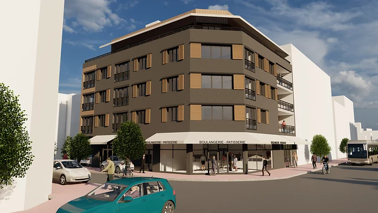 STM Project — multifamily housing & retail, Saint-Maur-des-Fossés