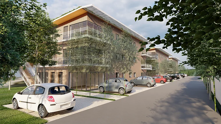 Multifamily housing, Servon